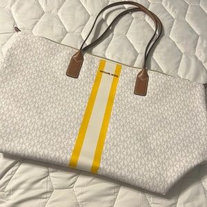 Michael Kora signature overnight tote